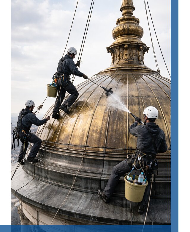 Мойка куполов и шпилей в Березниках от 8239 р. - заказать | ВЫСОТНИК-Брз