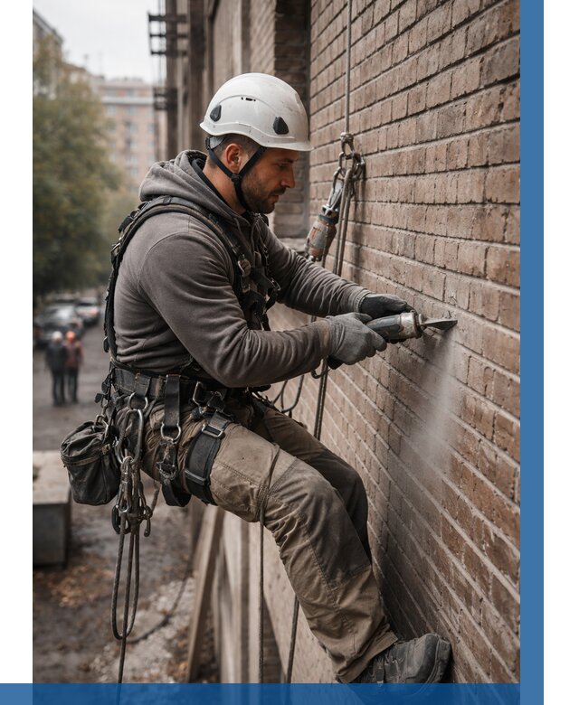 Расшивка кирпичных швов в Березниках от 618 р. | ВЫСОТНИК-Брз