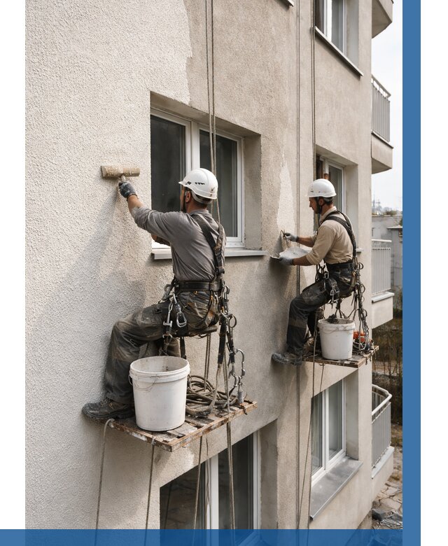 Нанесение короеда на фасад в Березниках от 463 р. | ВЫСОТНИК-Брз