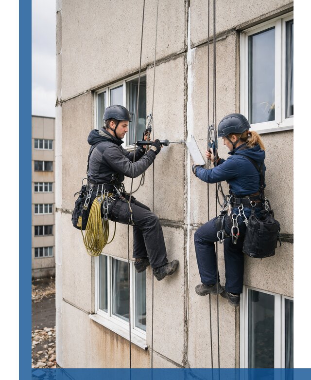 Герметизация межпанельных швов тёплым швом в Березниках