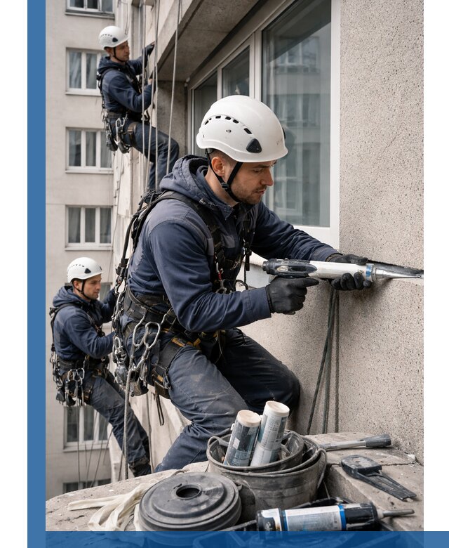 Герметизация швов лоджии в Березниках профессионально и надежно