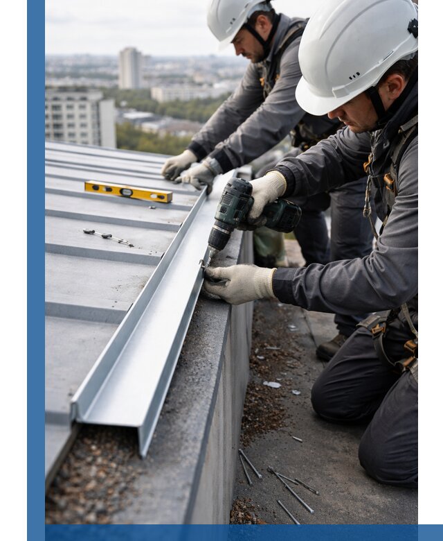 Монтаж капельника на кровле в Березниках с гарантией качества