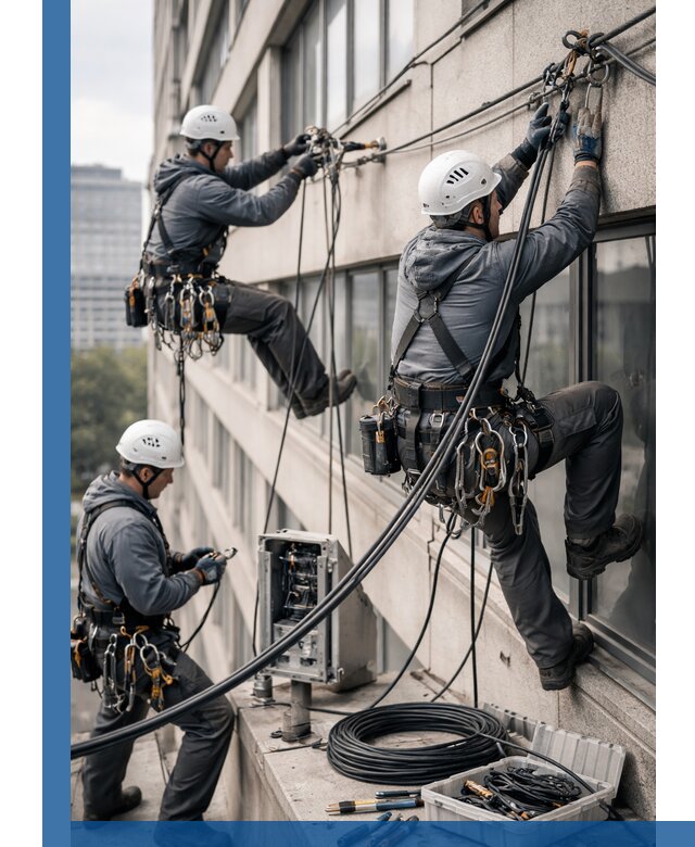 Прокладка оптоволоконного кабеля в Березниках под ключ с тестированием