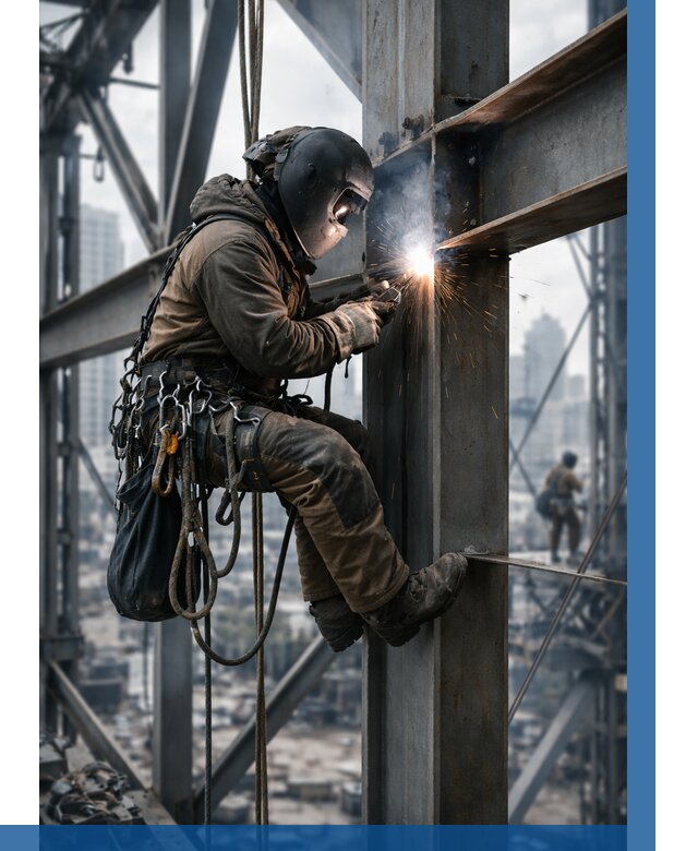 Высотные сварочные работы в Березниках от 3605 р. | ВЫСОТНИК-Брз