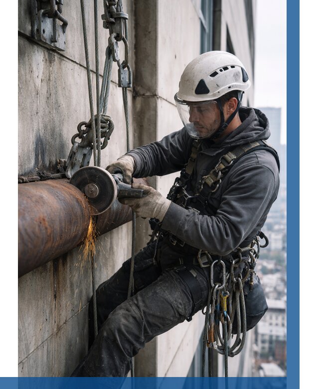 Резка металла на высоте в Березниках по цене от 4635 р. | ВЫСОТНИК-Брз