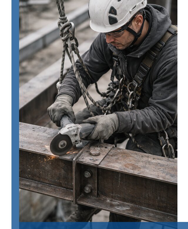 Резка металла на высоте в Березниках для зданий и конструкций