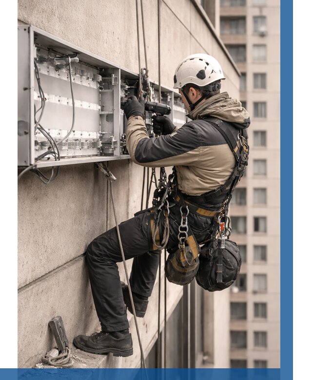 Ремонт вывески на высоте в Березниках от 4635 р. | ВЫСОТНИК-Брз