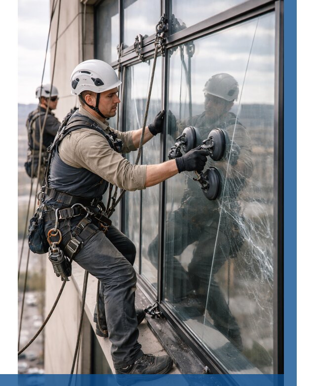 Замена стекла в витраже в Березниках под ключ от 8754 р. | ВЫСОТНИК-Брз