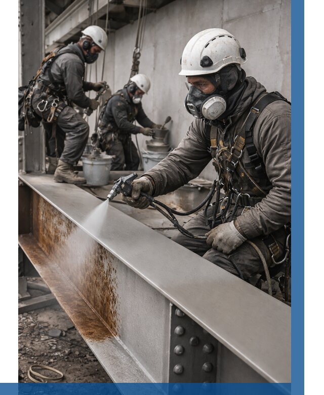 Антикоррозионная покраска металла в Березниках от 721 р. | ВЫСОТНИК-Брз