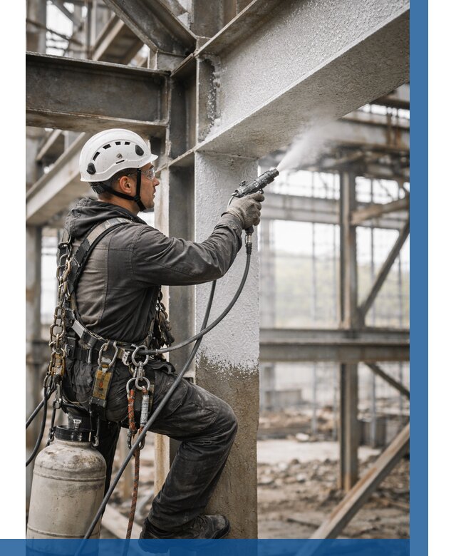 Огнезащита металлоконструкций от 772 р. | ВЫСОТНИК-Брз в Березниках