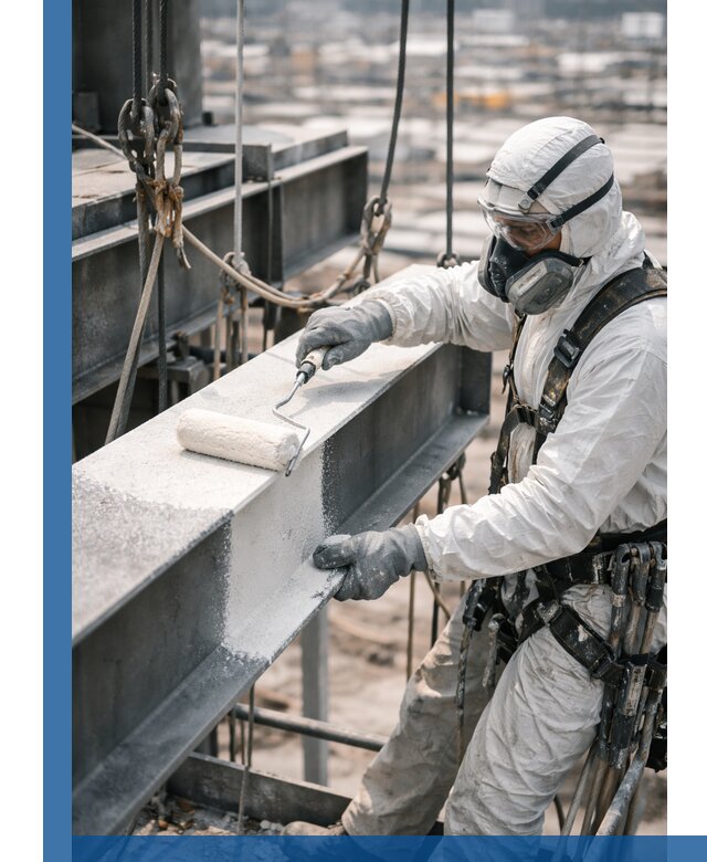 Профессиональная огнезащитная обработка металлоконструкций в Березниках