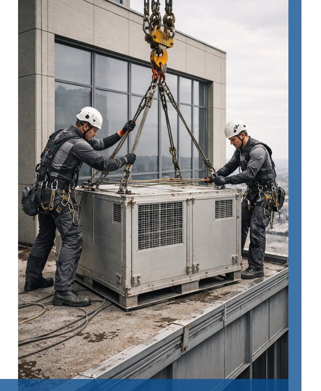 Такелажные работы на высоте в Березниках от 8239 р. | ВЫСОТНИК-Брз