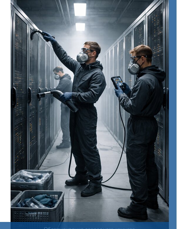 Обеспыливание серверной комнаты в Березниках от 4635 р. | ВЫСОТНИК-Брз