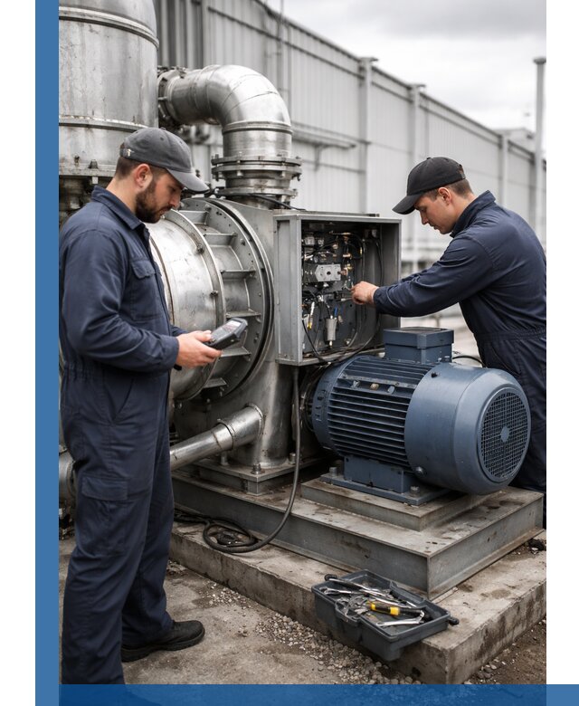 Техническое обслуживание промышленного оборудования в Березниках