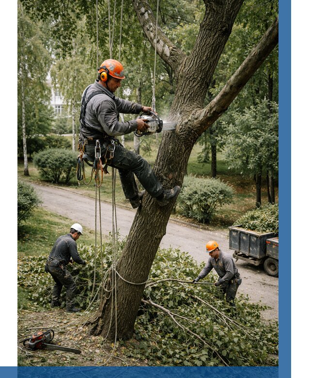 Кронирование деревьев в Березниках от 6694 р. | ВЫСОТНИК-Брз