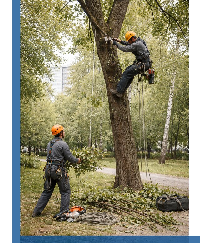 Санитарная обрезка деревьев в Березниках, профессионально и безопасно