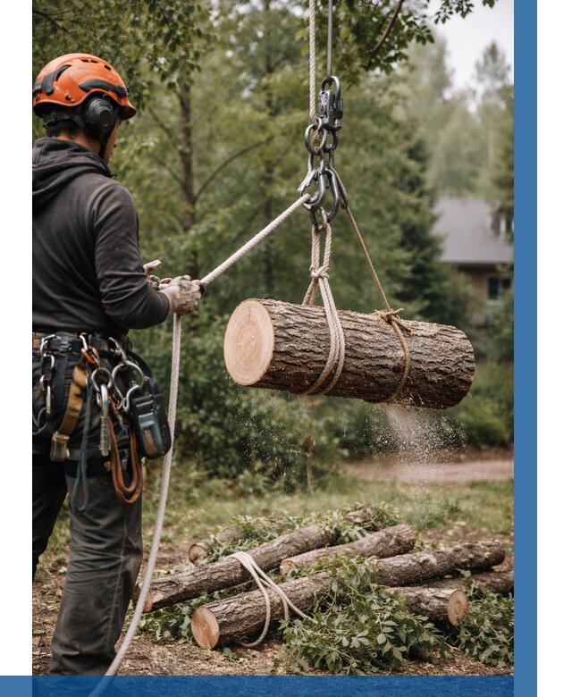 Валка деревьев частями в Березниках от 7724 р. | ВЫСОТНИК-Брз