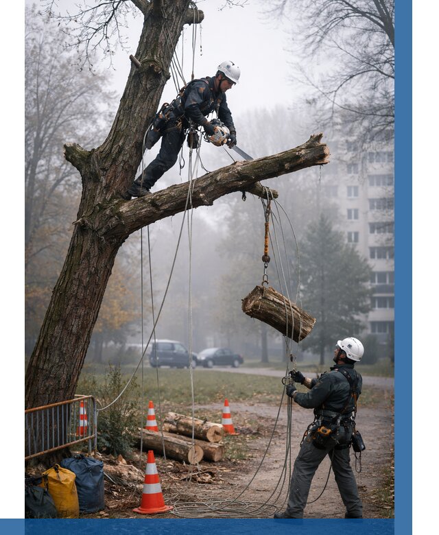 Удаление аварийных деревьев в Березниках от 15449 р. | ВЫСОТНИК-Брз