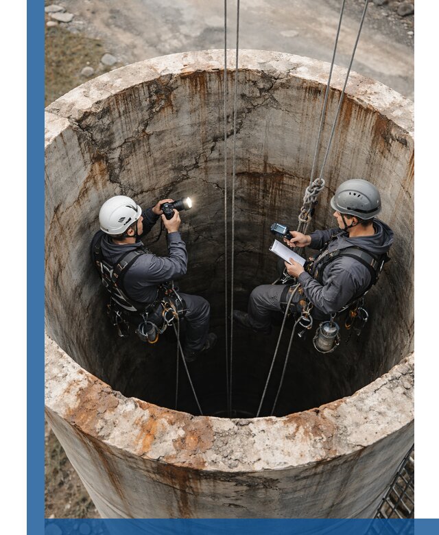 Обследование дымовой трубы: диагностика и оценка состояния в Березниках